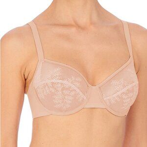 New! Natori Frame Full Fit Unlined Underwire Bra‎ 32G